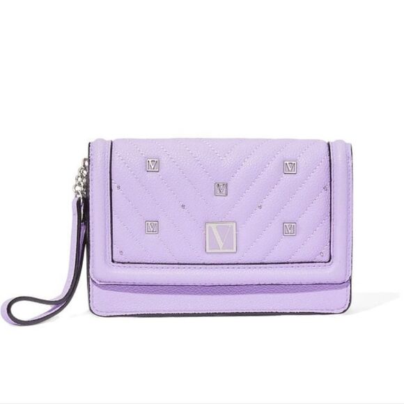 Victoria Secret Tech Wristlet Signature Lavender 💜